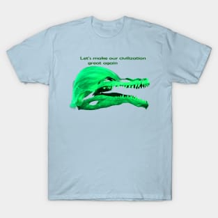 Trump Of the civilization of dinosaurs T-Shirt